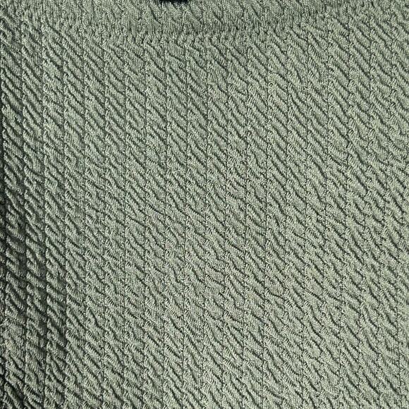 J, Crew NWT Textured Curved-waist Cheeky Bikini Swim Bottoms Green Large - Picture 9 of 11